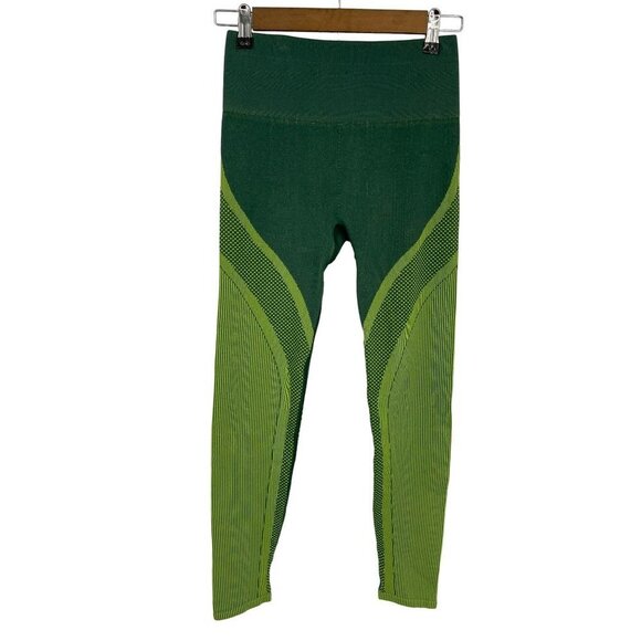 Fabletics Pants - Fabletics High Waist Seamless Lot of 2 Pairs Ribbed Knit Leggings Size Small